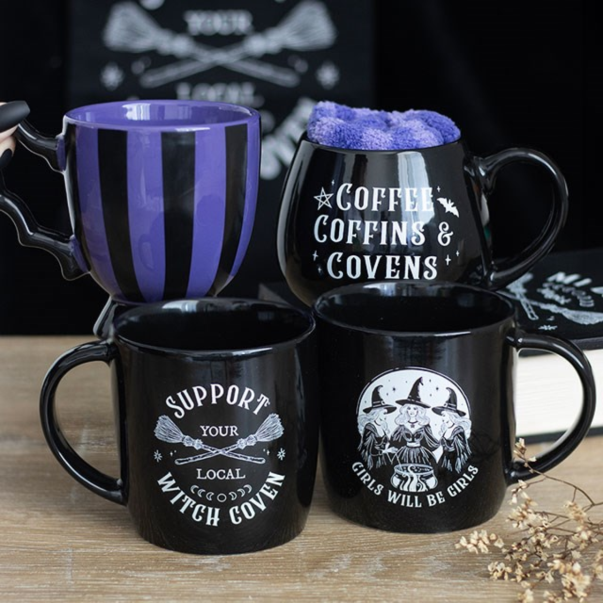 'Support Your Local Witch Coven' Mug
