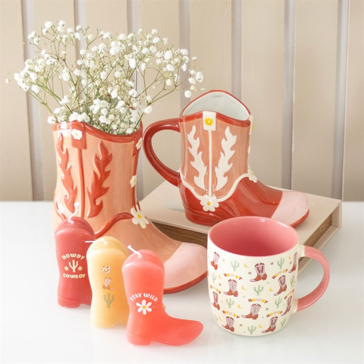 'Cowboy Boot' Vase