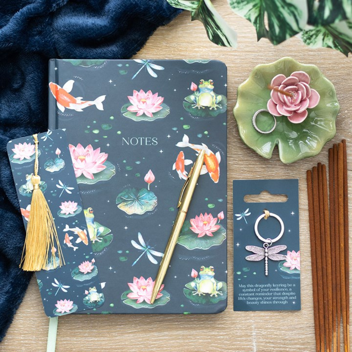 'Pond Print' A5 Notebook