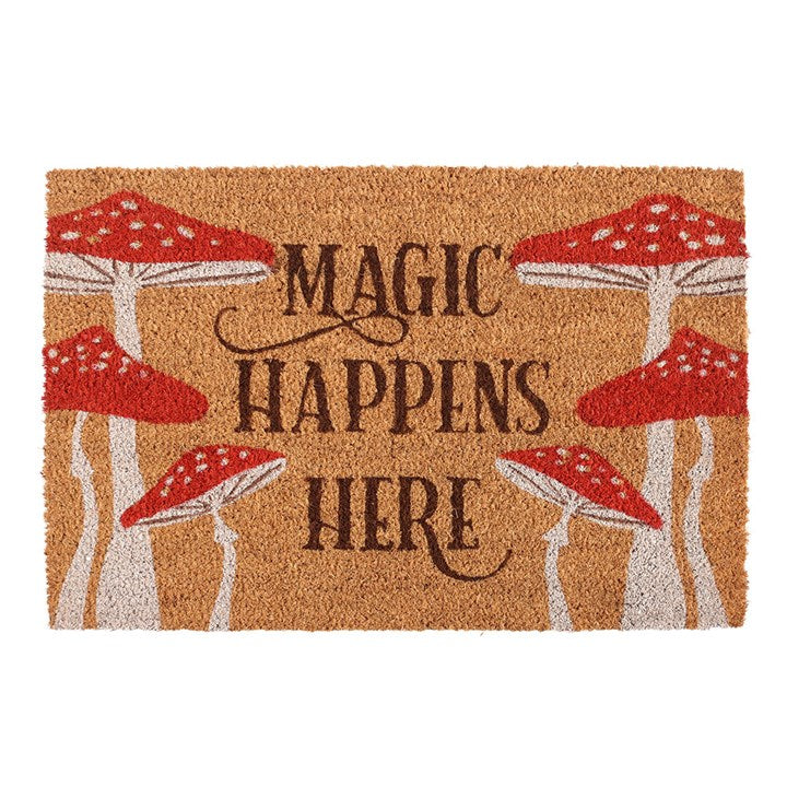 'Magic Happens Here' Doormat