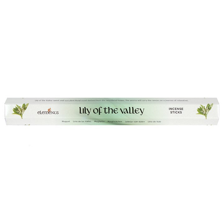 Elements Lily of the Valley Incense Sticks ~ 6 Packs