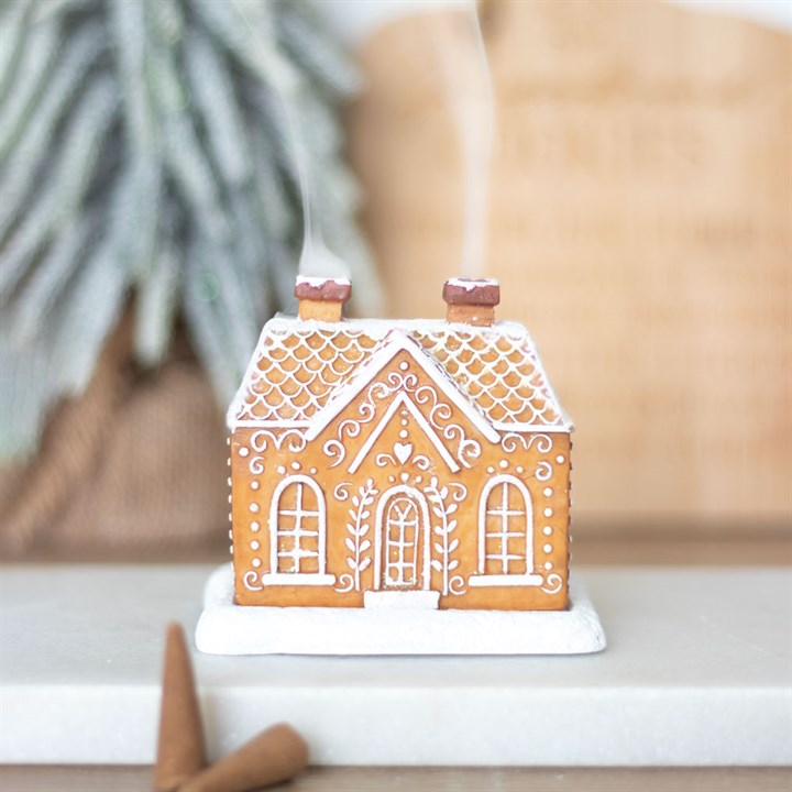 'Gingerbread House' Incense Cone Burner
