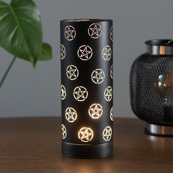 'Black Pentagram' Wax Melter I Aroma Lamp