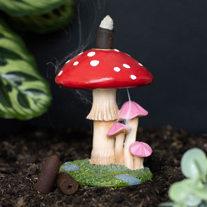 Mushroom ~ Backflow ~ Incense Burner