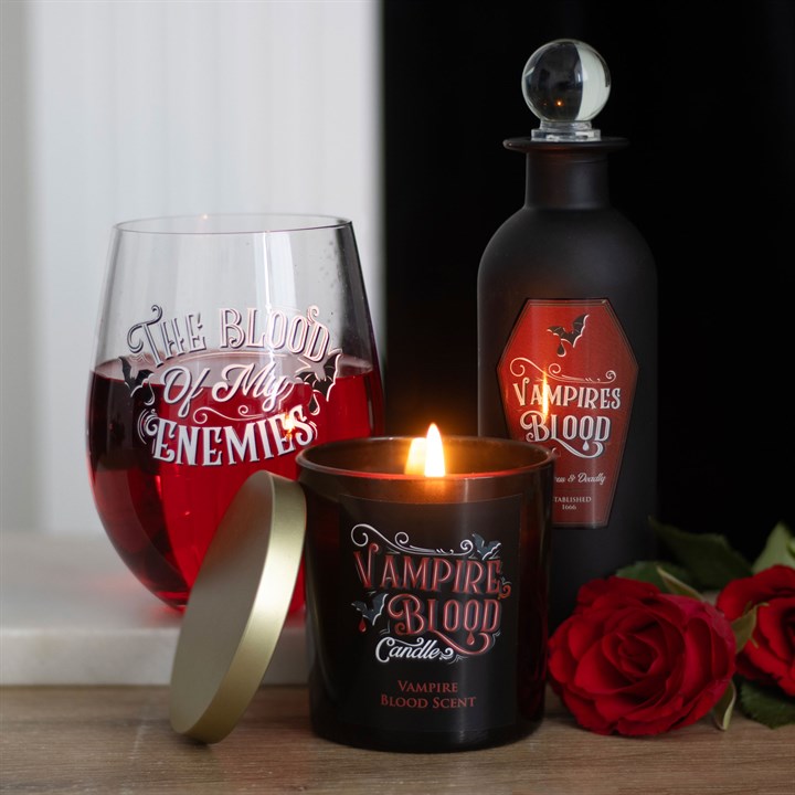 'Vampires Blood' Glass Bottle