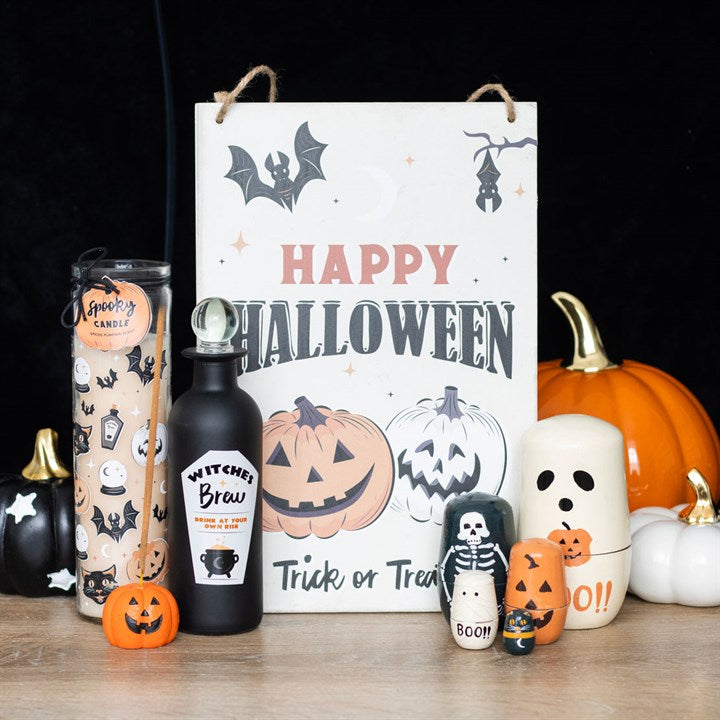 'Witches Brew' Glass Bottle