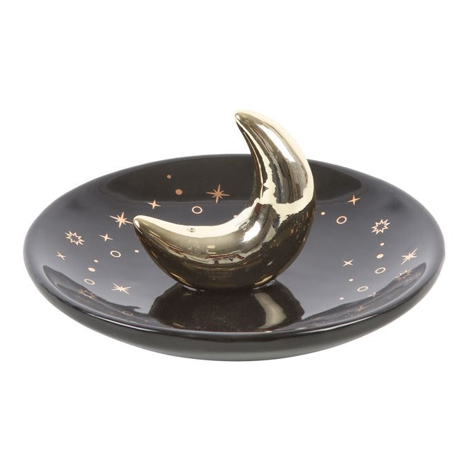 3D Crescent Moon Incense Stick Holder