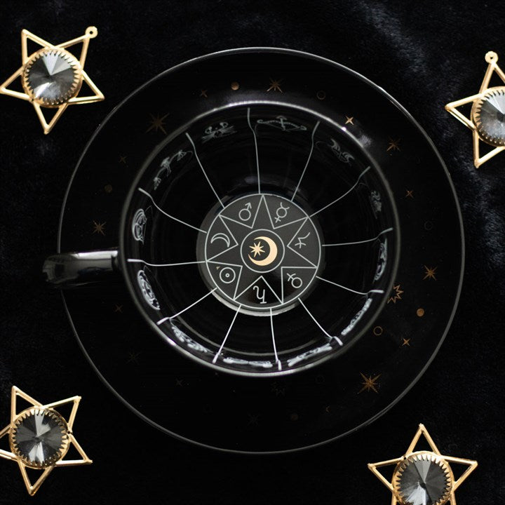 Astrology 'Fortune Telling' Teacup and Saucer