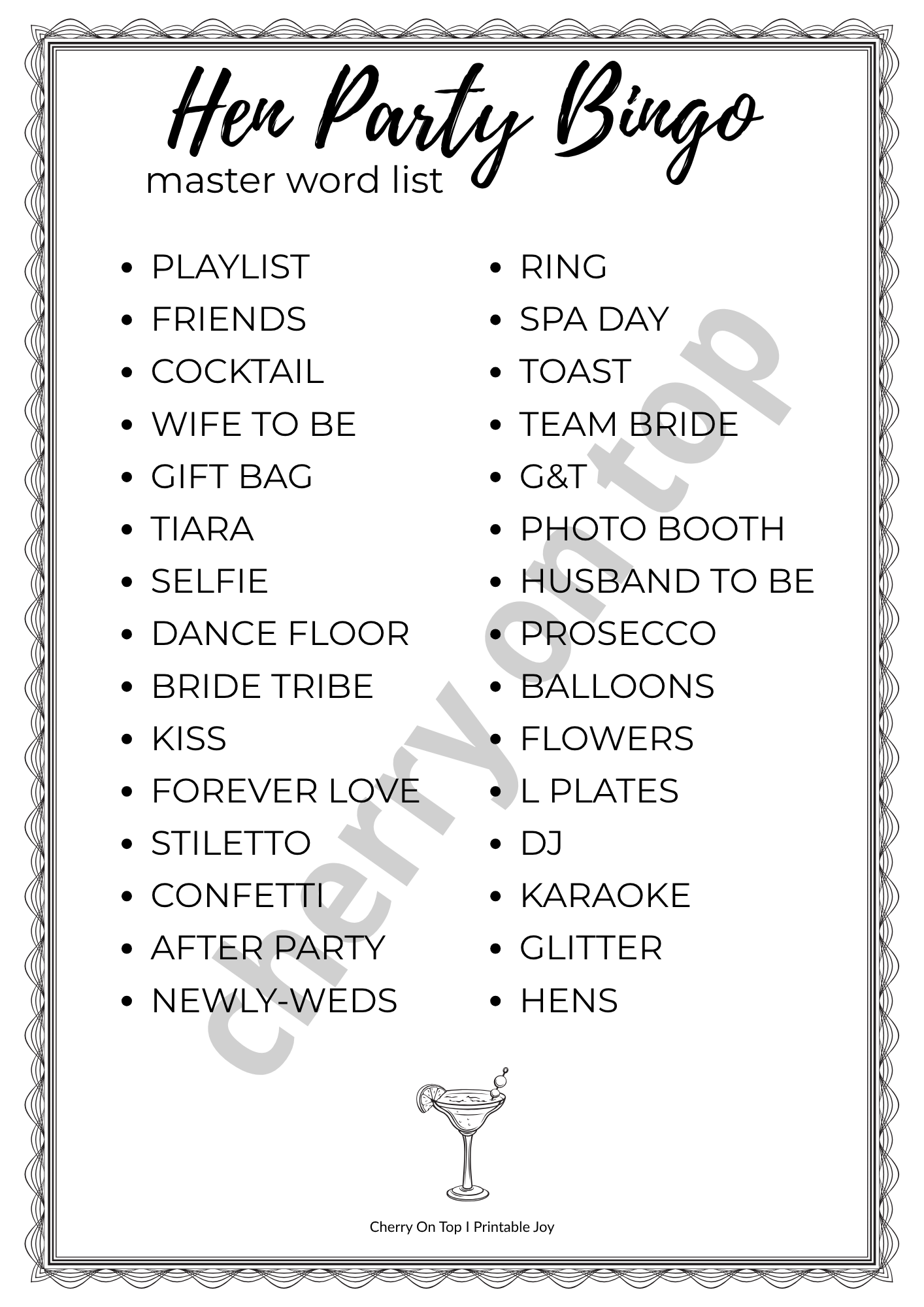 ULTIMATE Hen Party Bundle I Classy & Cheeky Editions + 2 bonus games I Instant Download