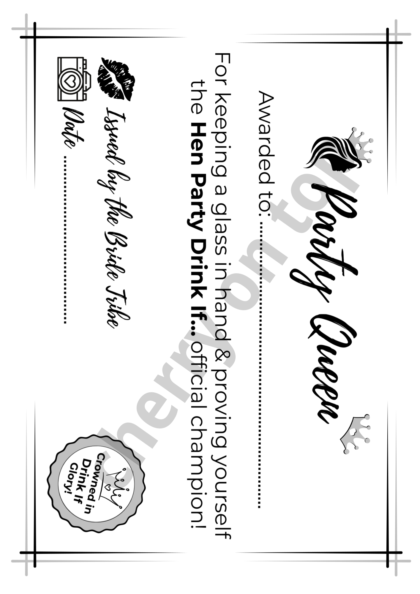 ULTIMATE Hen Party Bundle I Classy & Cheeky Editions + 2 bonus games I Instant Download