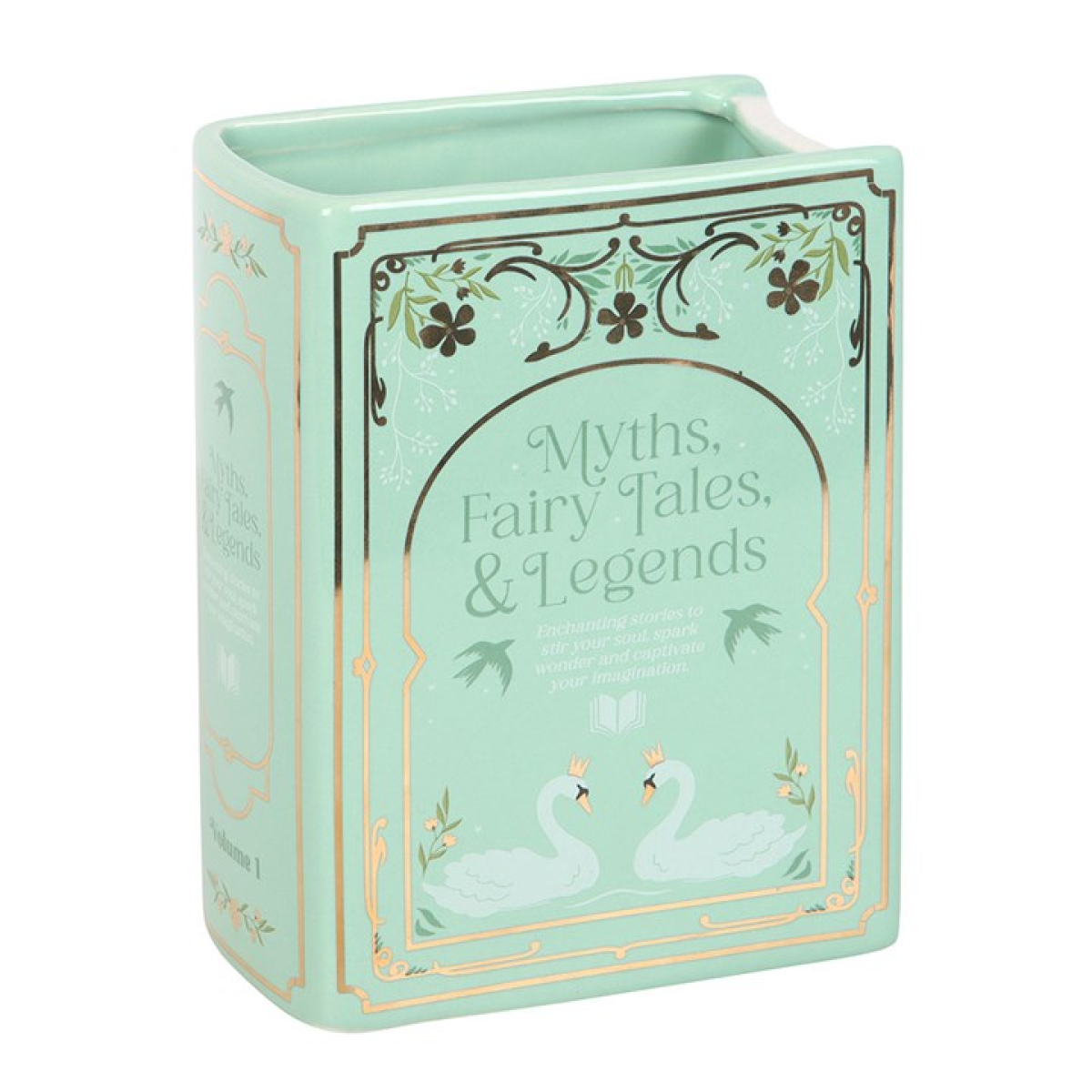 'Myths, Fairy Tales & Legends' Book Vase