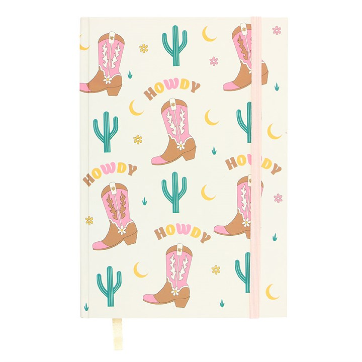 Cowboy Boot A5 Notebook + Sticker Sheet