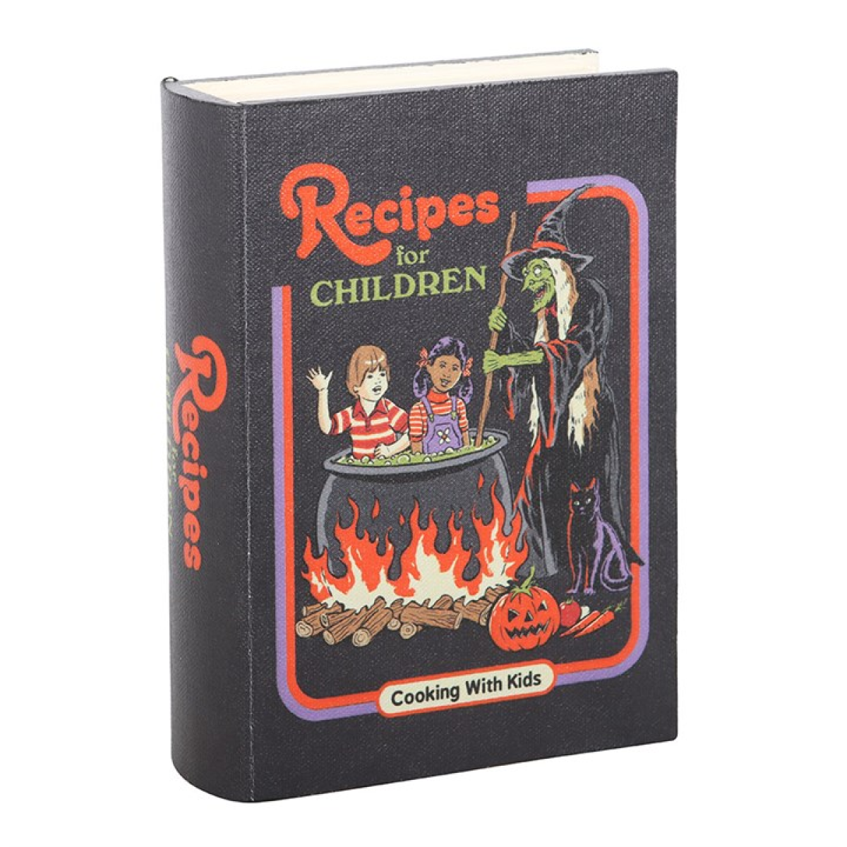 'Recipes for Children' Book Shaped Storage Box ~ Steven Rhodes