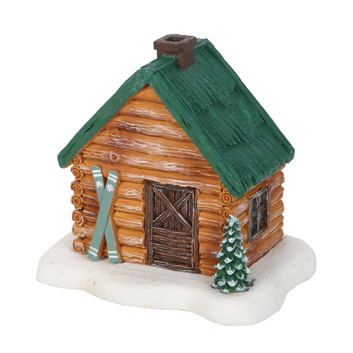 Ski Chalet Incense Cone Burner