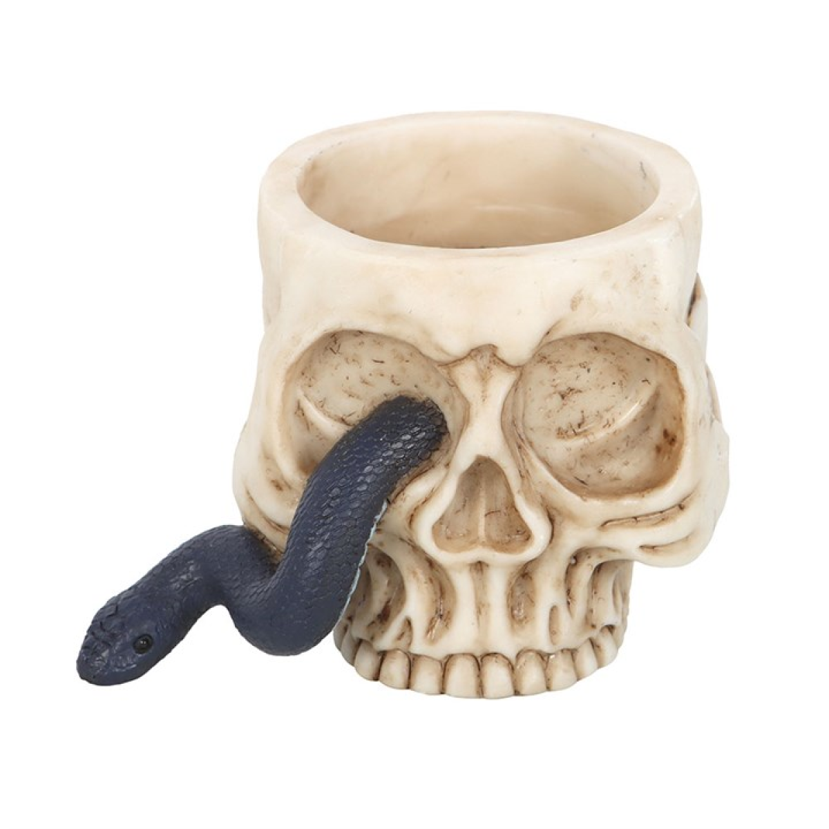 'Skull + Snake' Tealight Holder