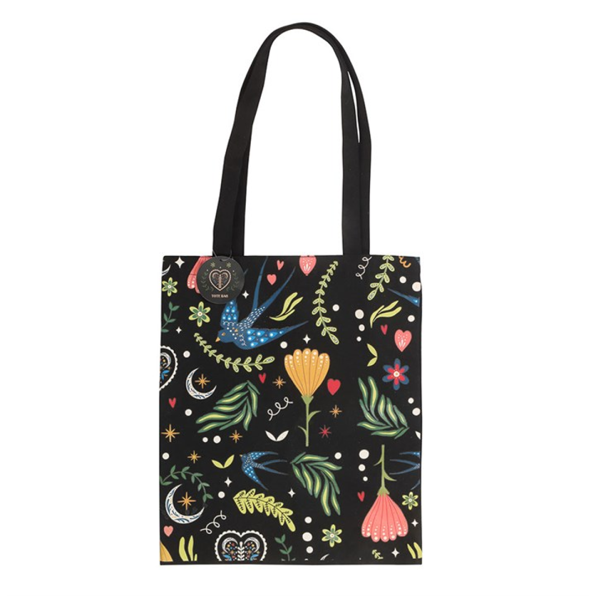'Midnight Bloom' Tote Bag