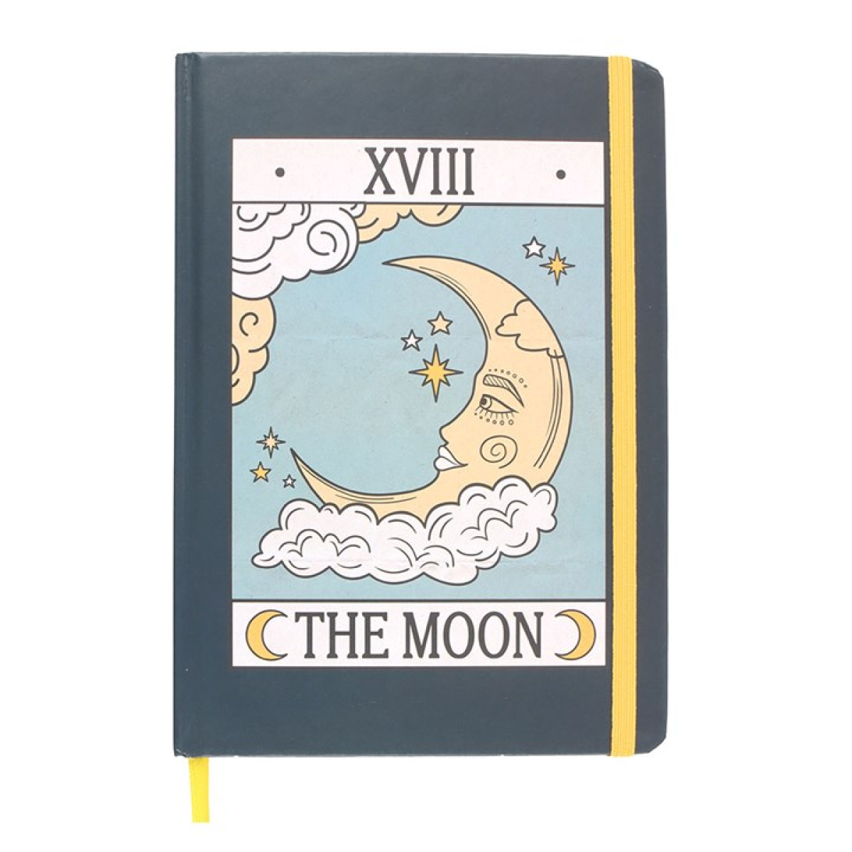 'The Moon' Vintage Tarot A5 Notebook