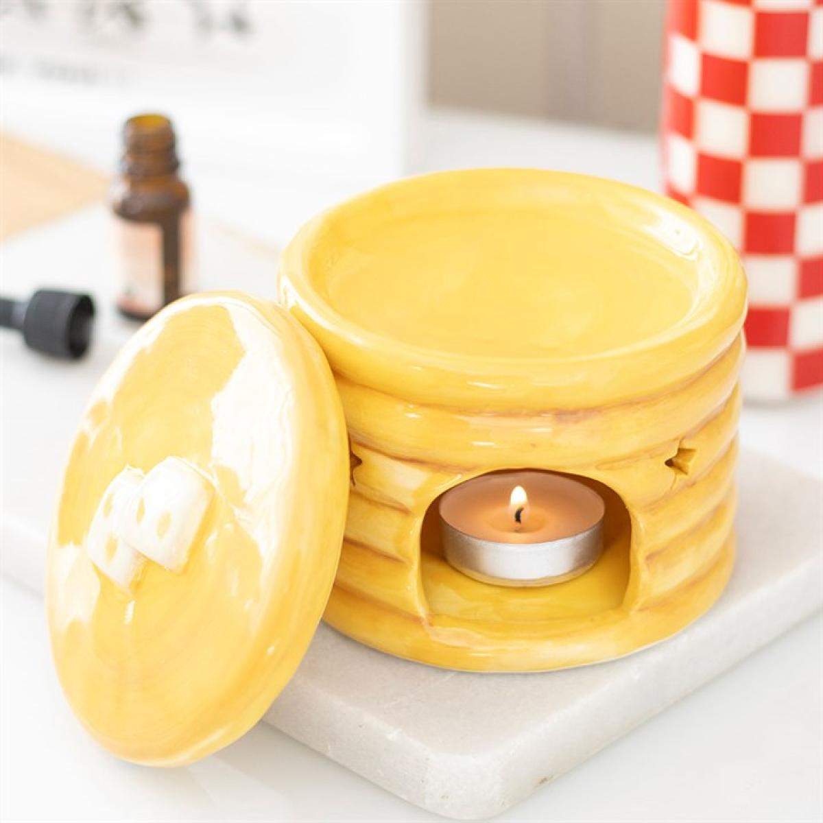 Pancake Stack Wax Melter I Oil Burner