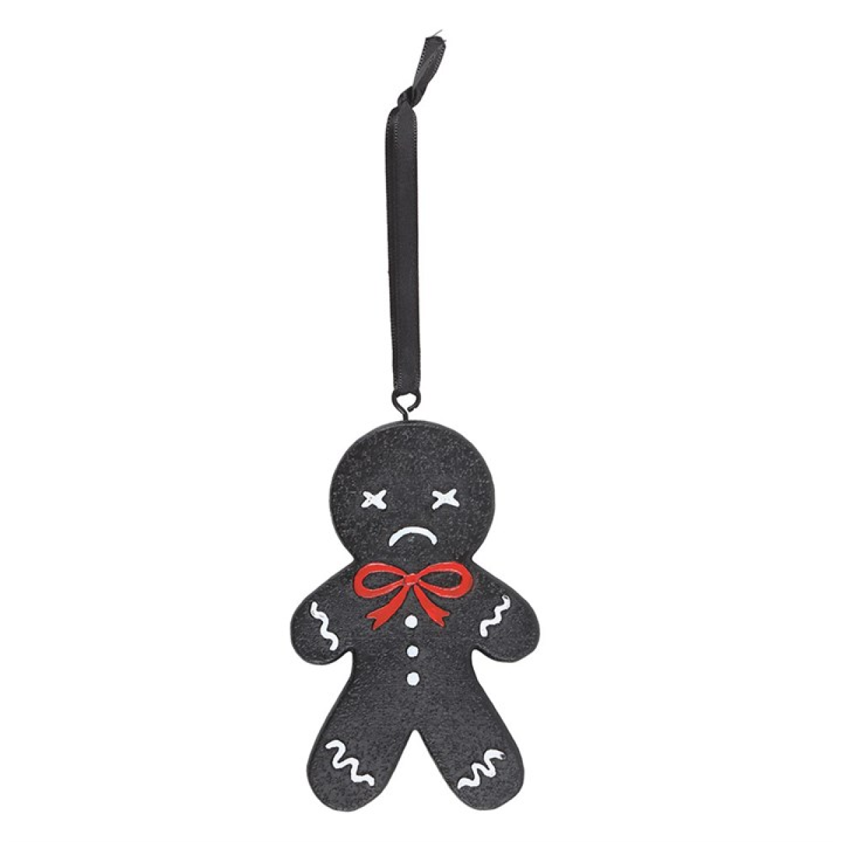 'Spooky Gingerbread Man' Christmas Tree Decoration