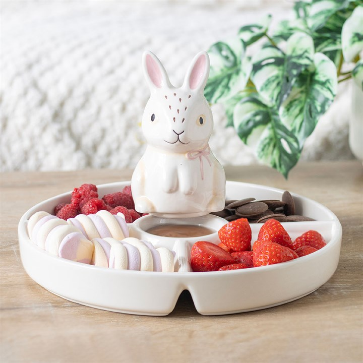 Bunny 'Chip & Dip' Snack Dish
