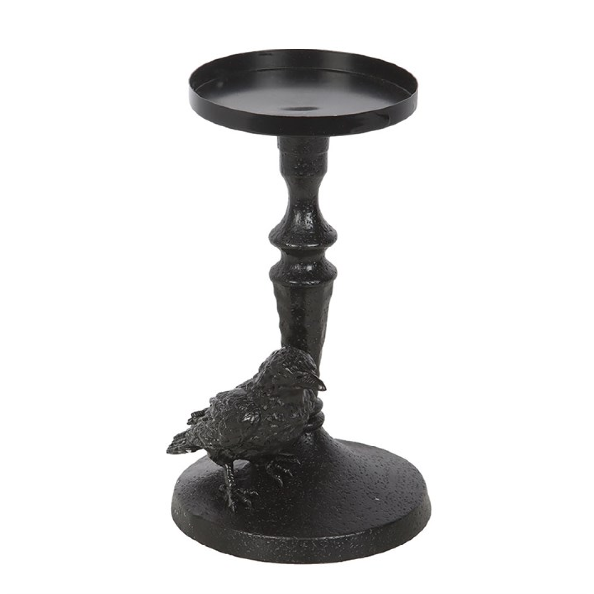 'Mystic Raven' Pillar Candle Holder