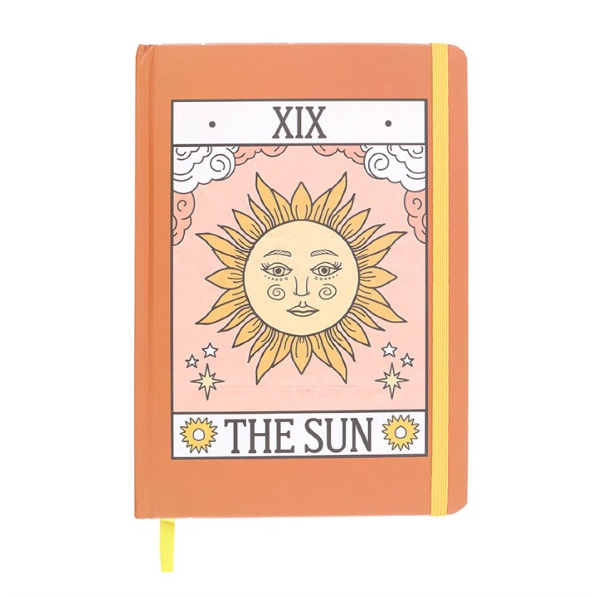 'The Sun' Vintage Tarot A5 Notebook