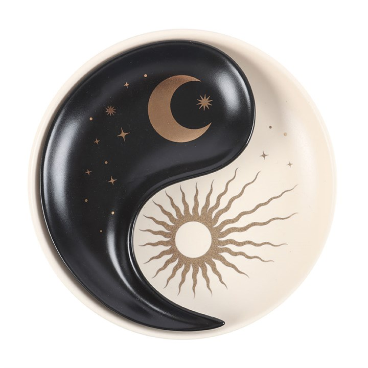 'Yin Yang' Trinket Dish ~ Stacking Design