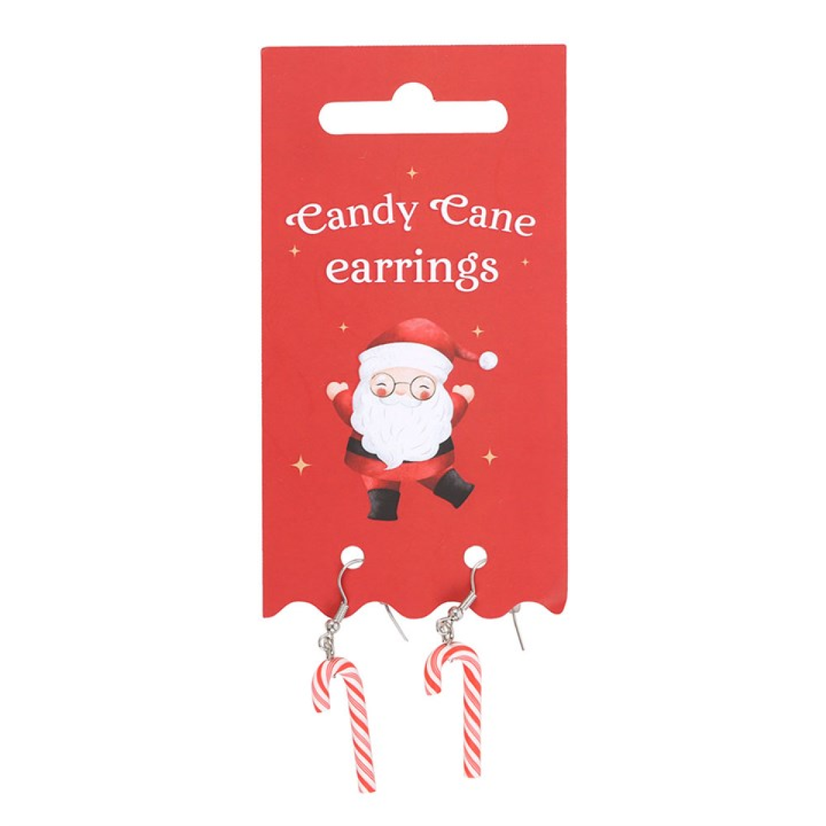 'Candy Cane' Dangly Earrings
