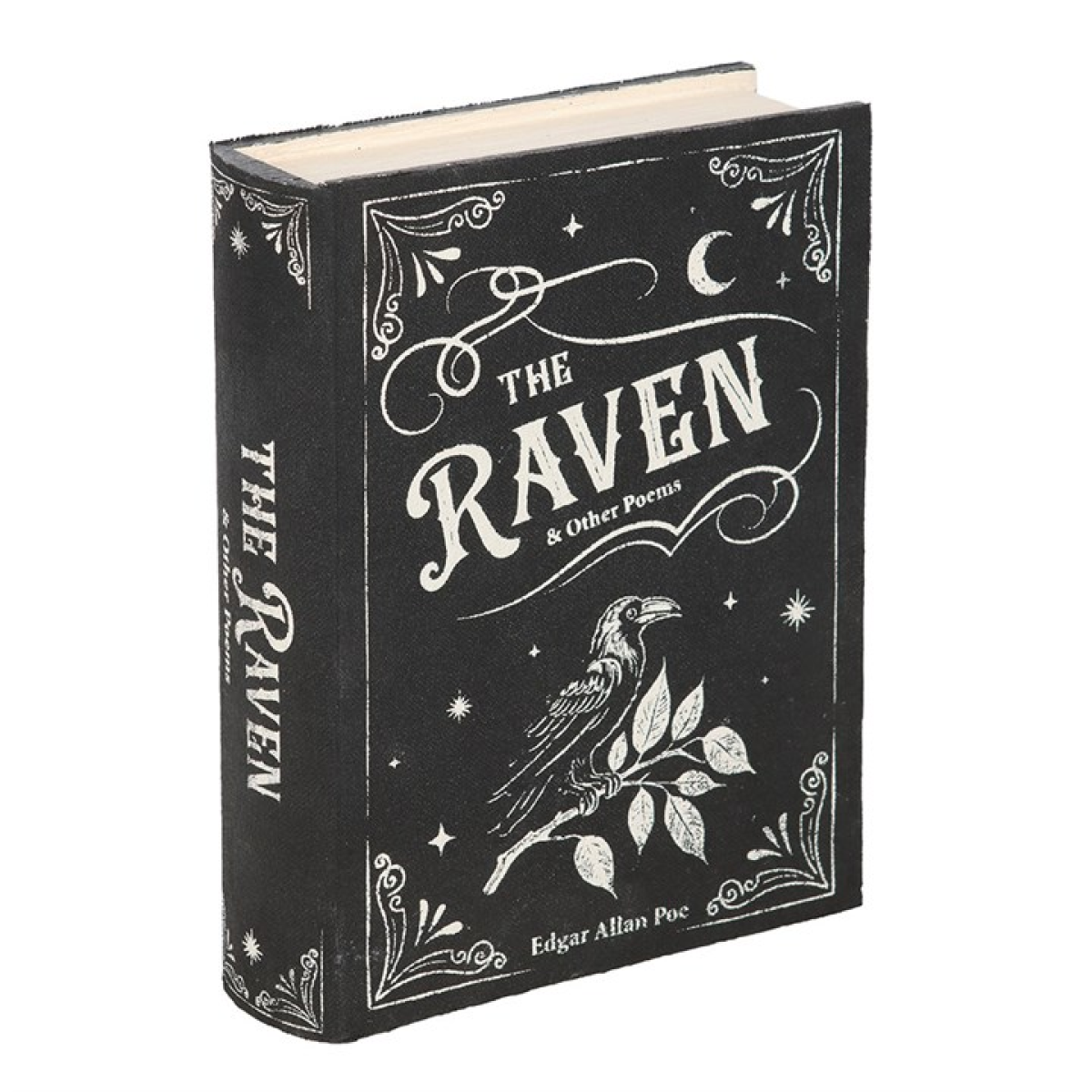 'The Raven' Book Shaped Storage Box