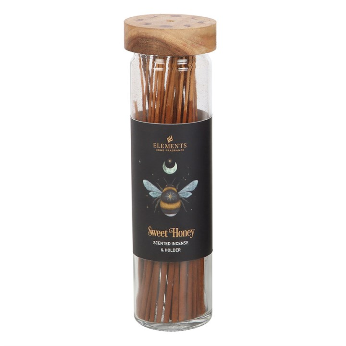 'Dark Forest' Sweet Honey Incense Sticks & Holder