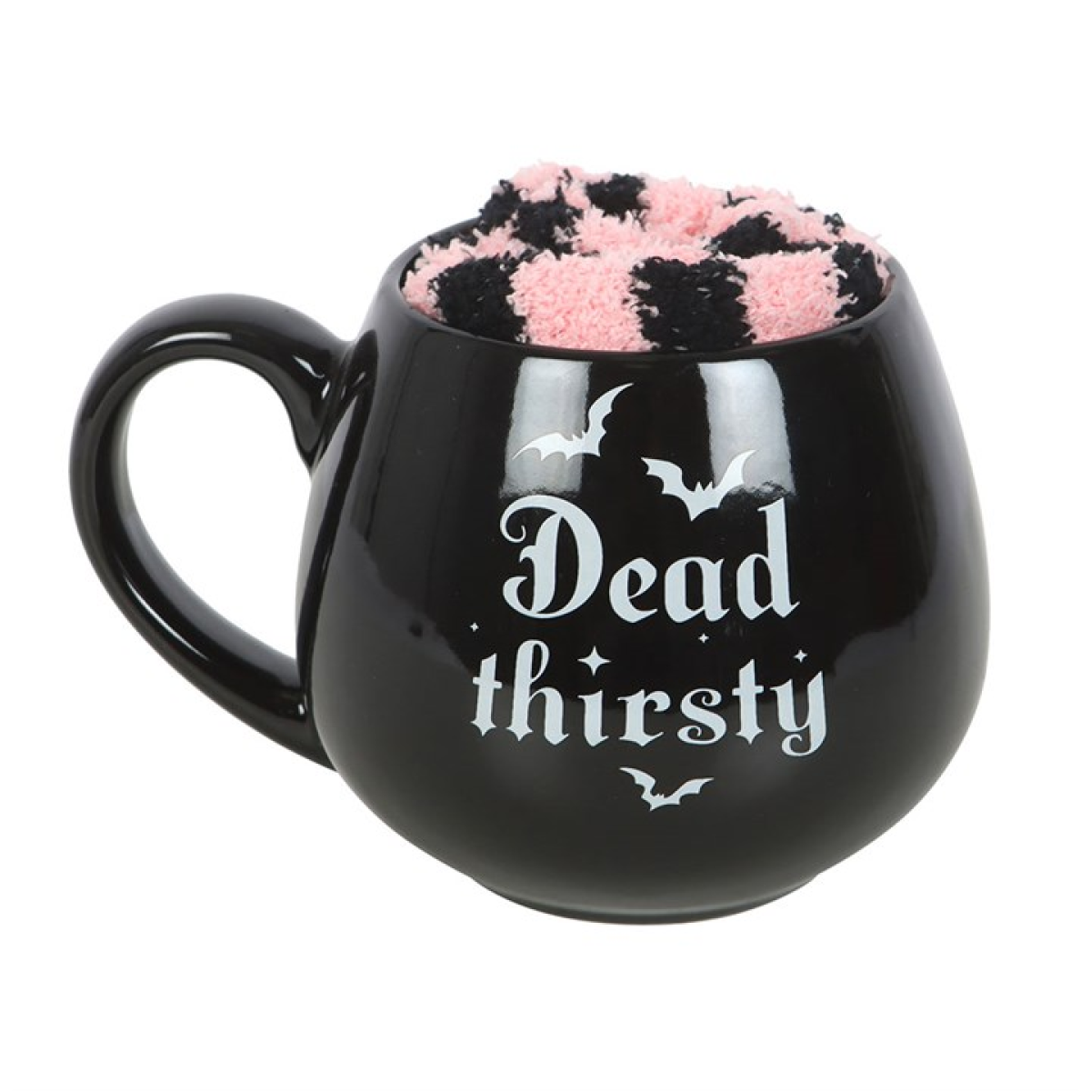 'Dead Thirsty' Mug and Socks Gift Set