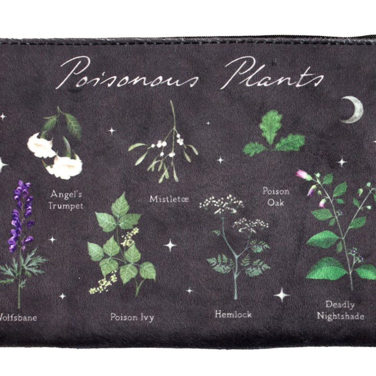 'Poisonous Plants' Makeup Bag