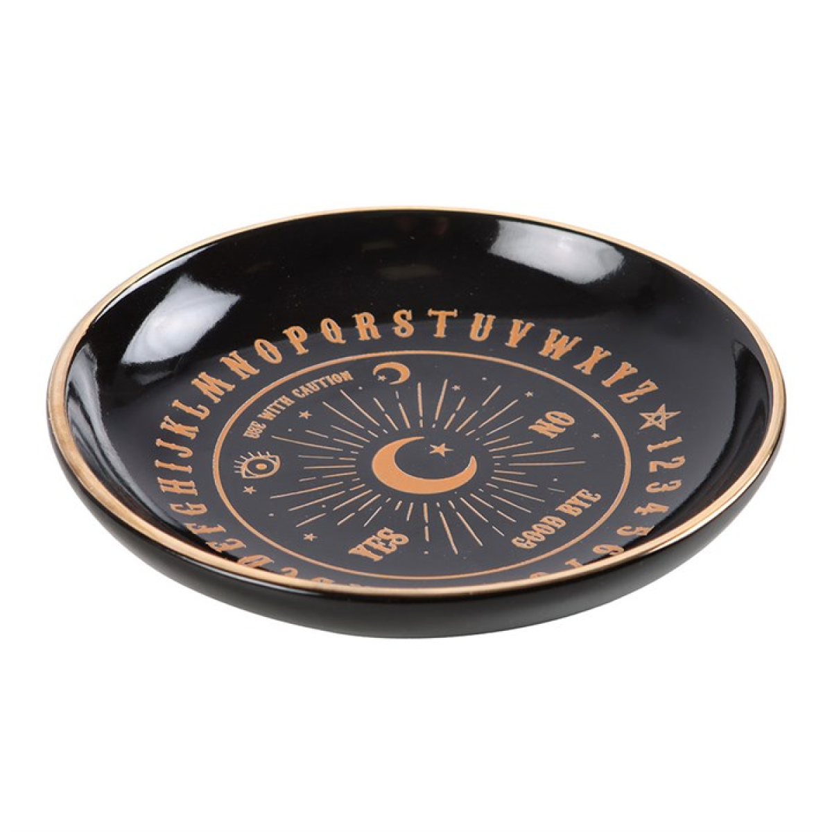 Round 'Talking Board' Trinket Dish