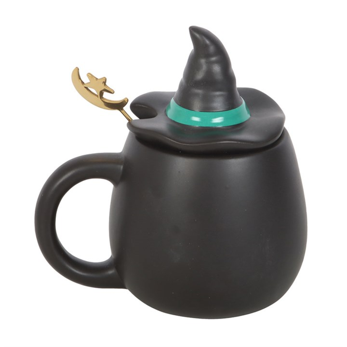 Wicked-Inspired 'Bad Witch' Lidded Mug with Spoon