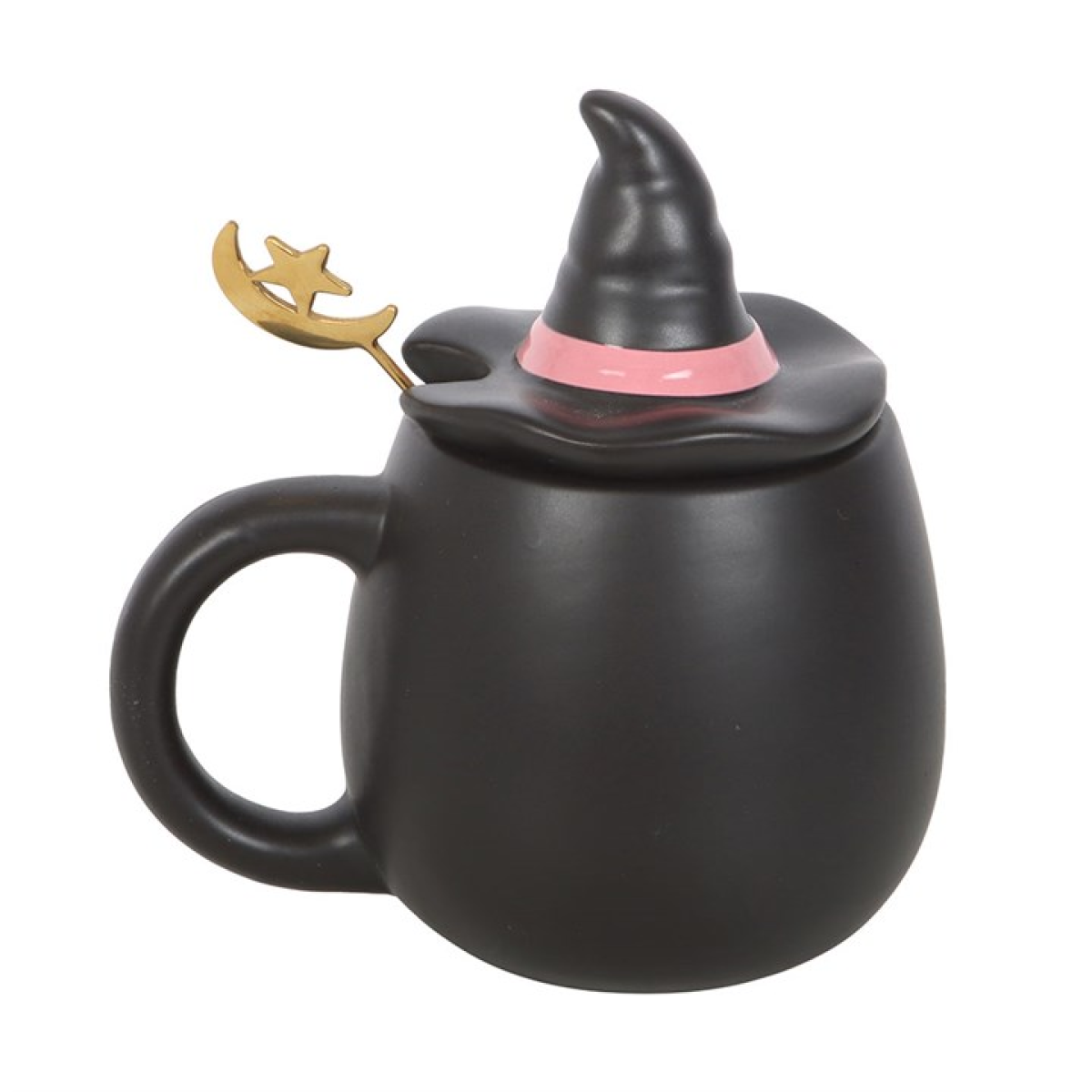 Wicked-Inspired 'Good Witch' Lidded Mug with Spoon