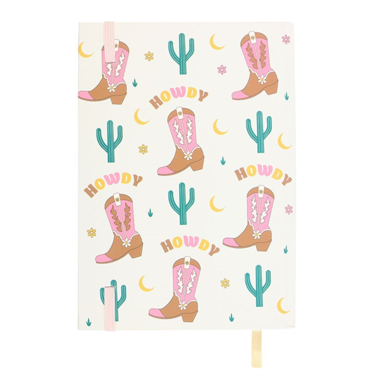 Cowboy Boot A5 Notebook + Sticker Sheet