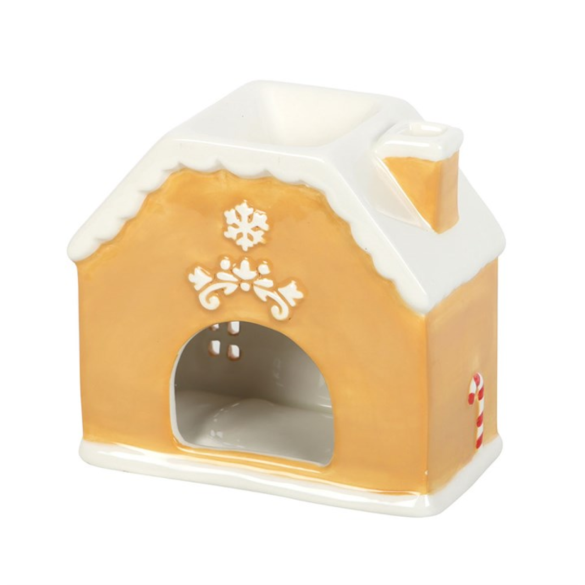Candy Cane Gingerbread House Wax Melter I Oil Burner