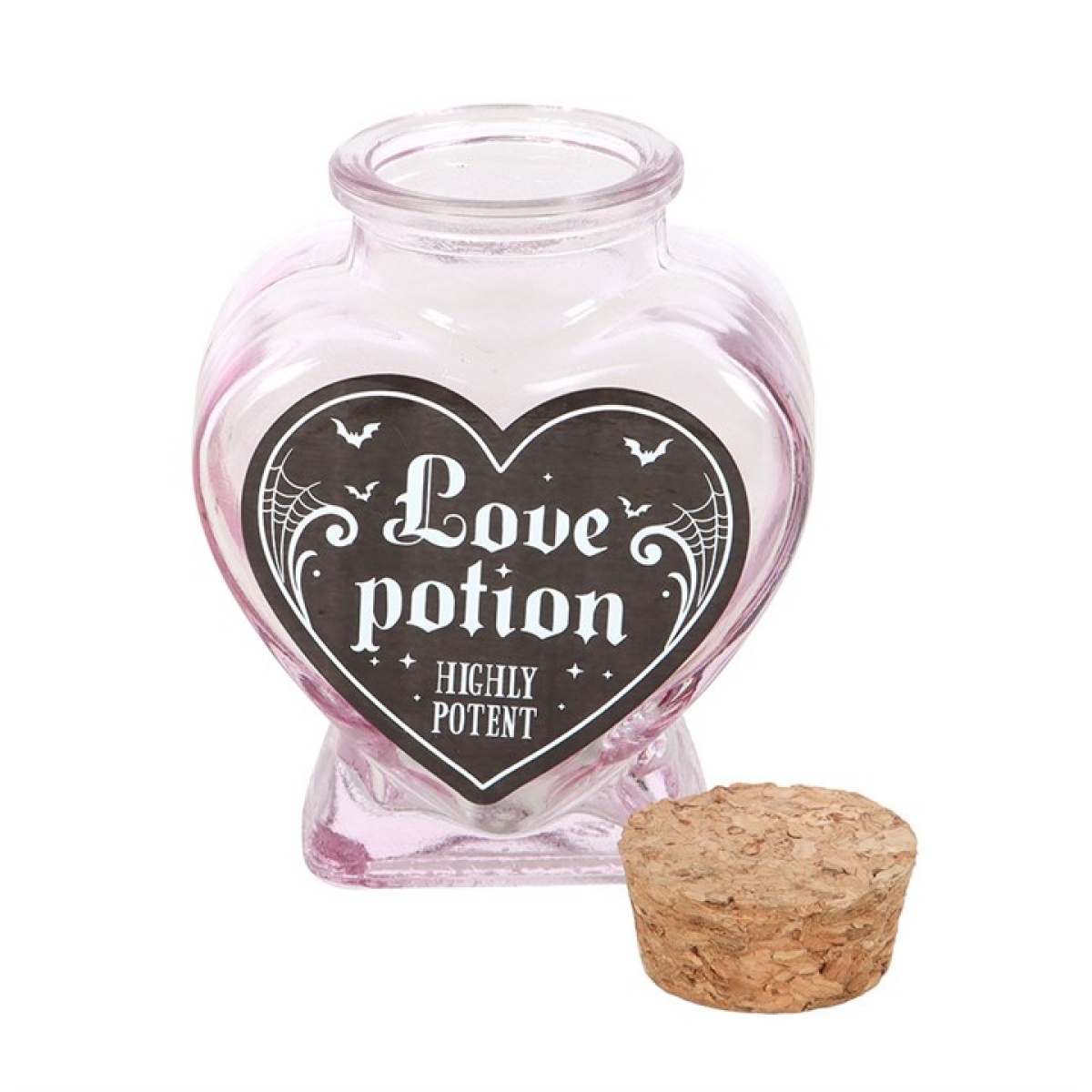 'Love Potion' Heart-Shaped Bottle