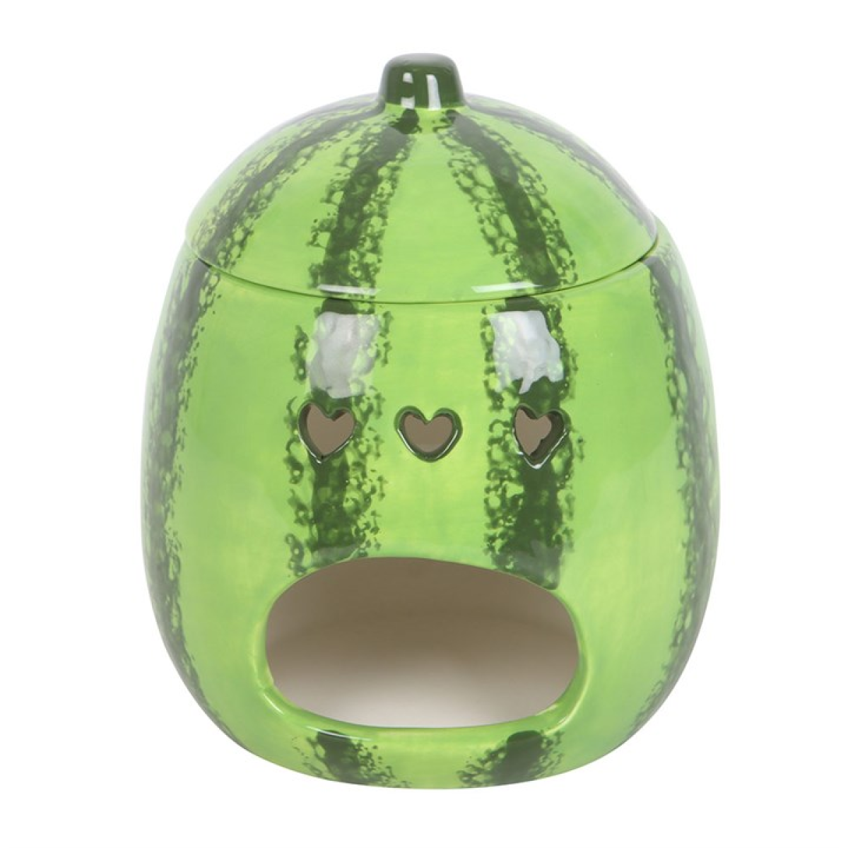 Watermelon Shaped Ceramic Wax Melter I Oil Burner