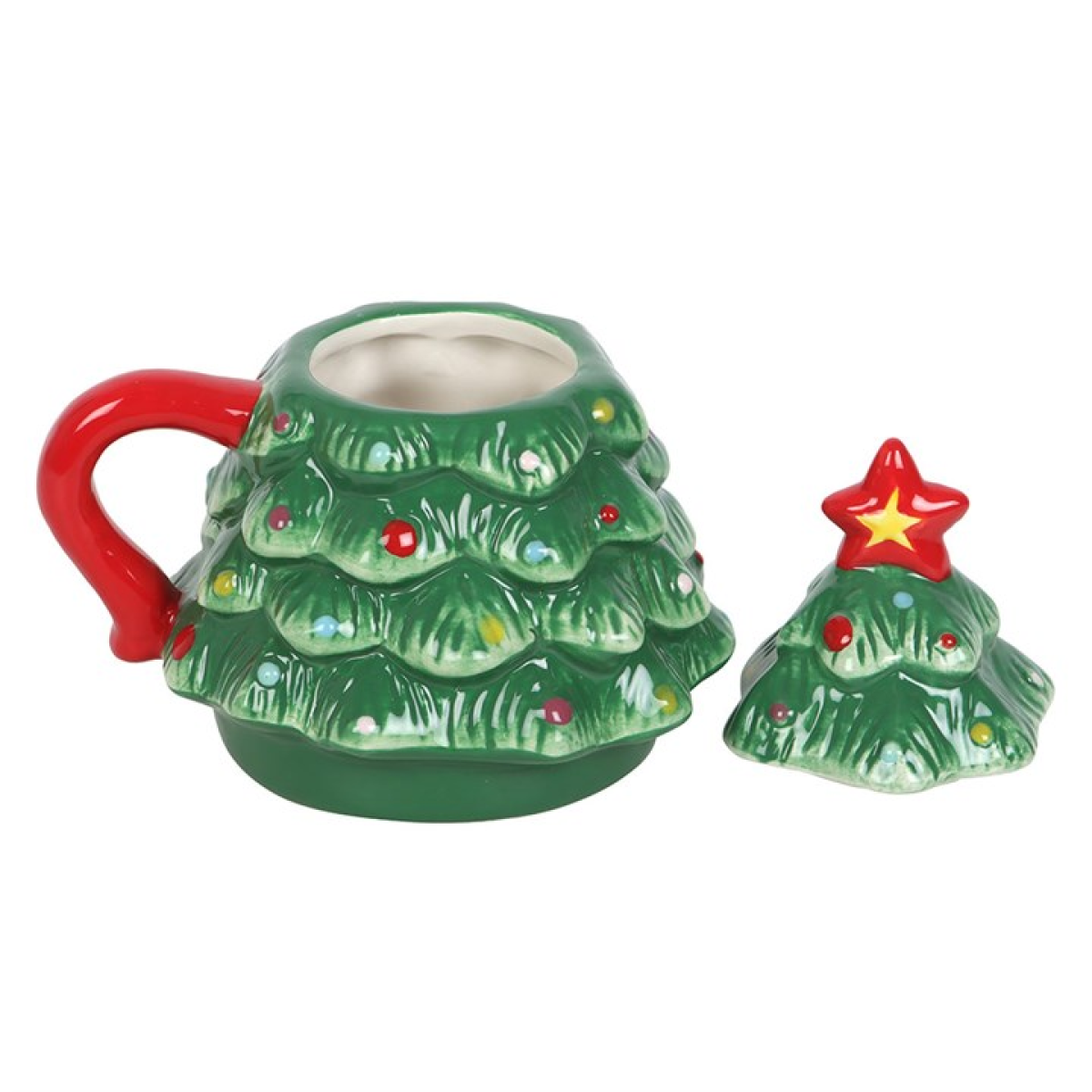 'Nostalgic Christmas' Tree-Shaped Mug