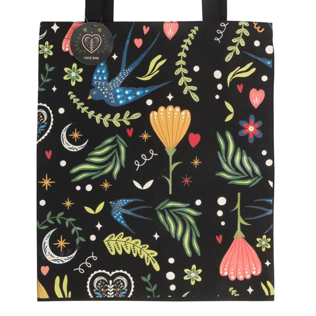 'Midnight Bloom' Tote Bag