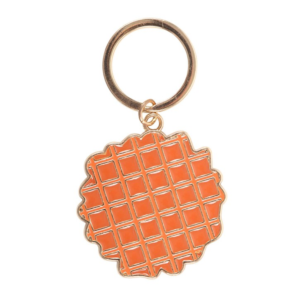 'Syrup & Sweetness' Waffle Keyring