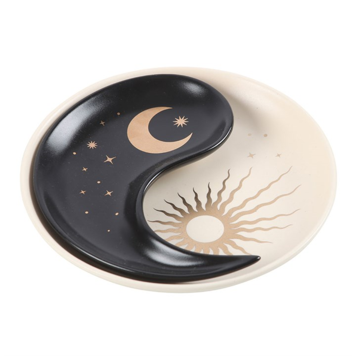 'Yin Yang' Trinket Dish ~ Stacking Design