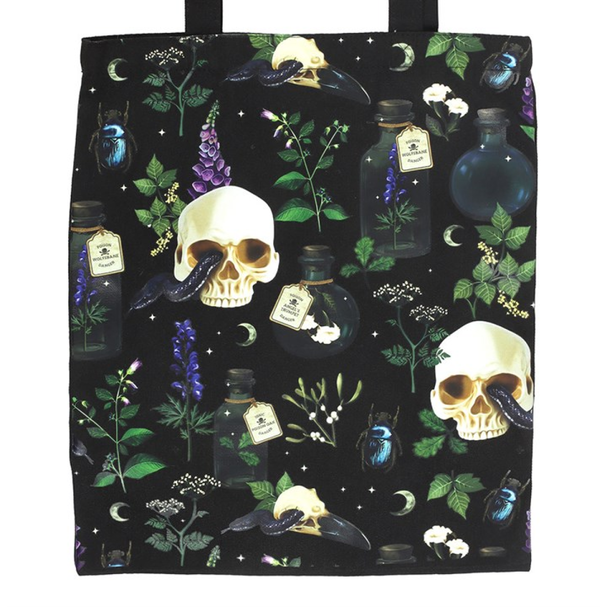 'Venom & Vines' Tote Bag