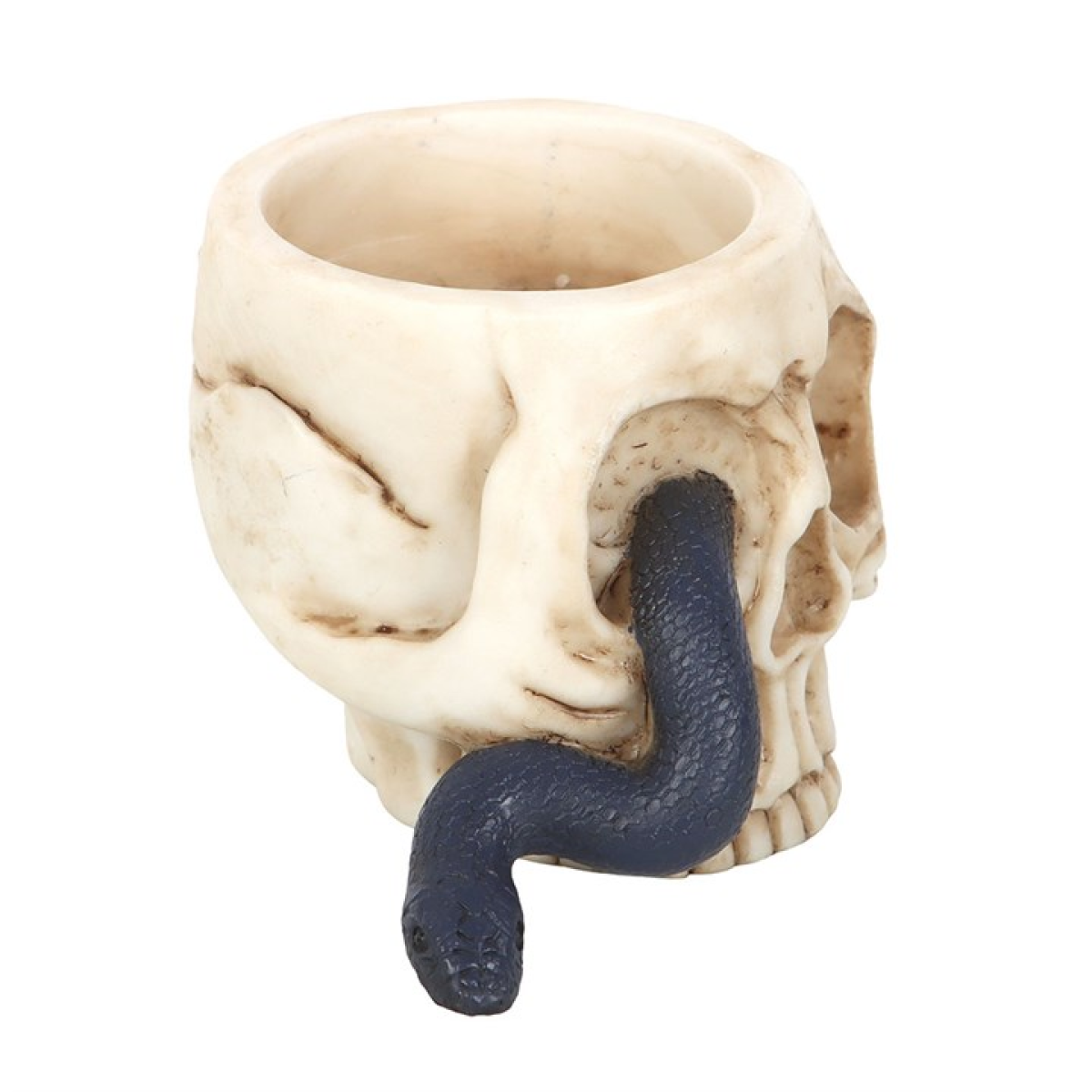 'Skull + Snake' Tealight Holder
