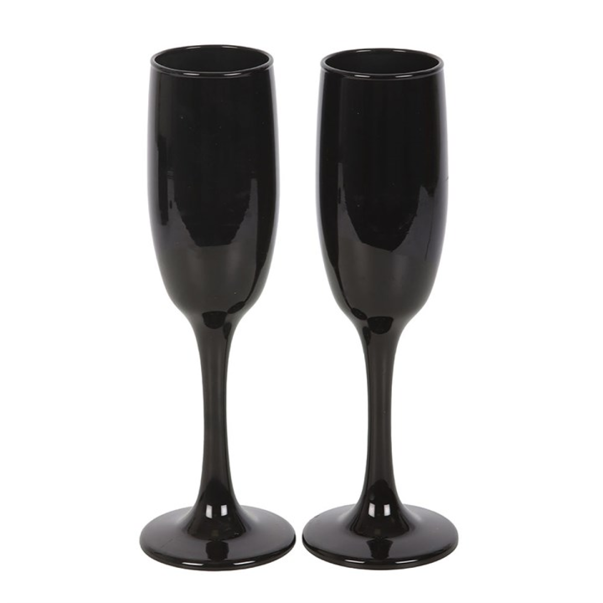 'Dead Thirsty' Champagne Flutes ~ Set of 2