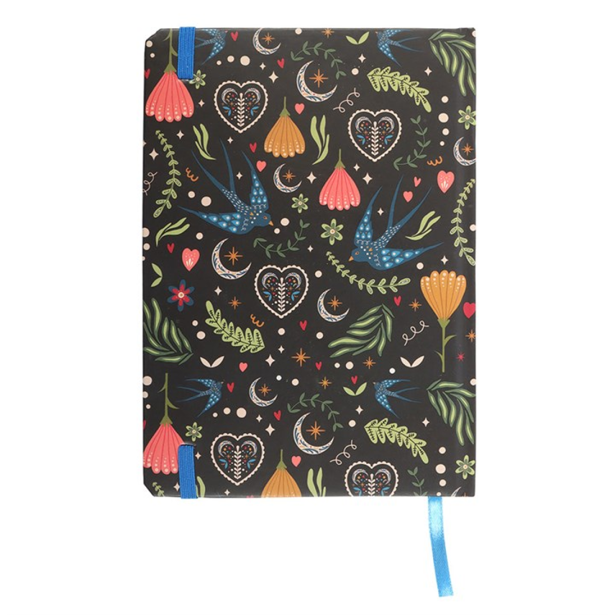 'Midnight Bloom' A5 Notebook