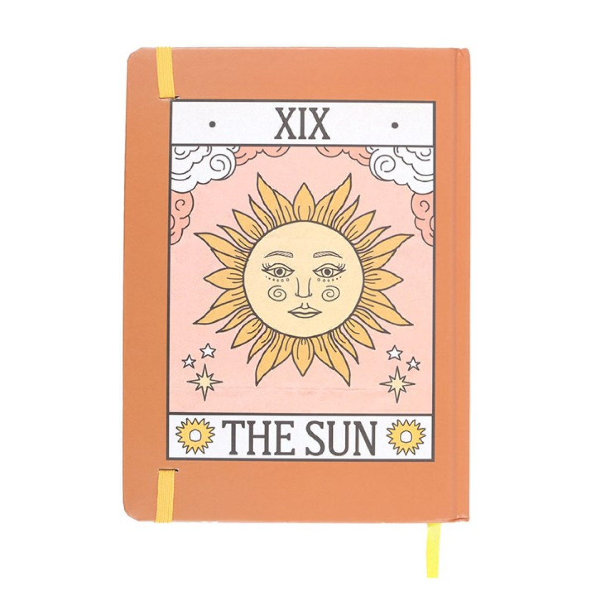'The Sun' Vintage Tarot A5 Notebook