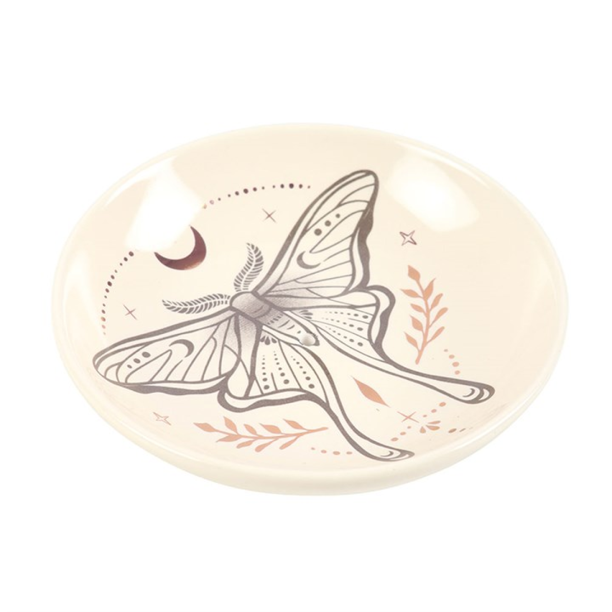 'Luna Moth' Incense Dish for Sticks + Cones
