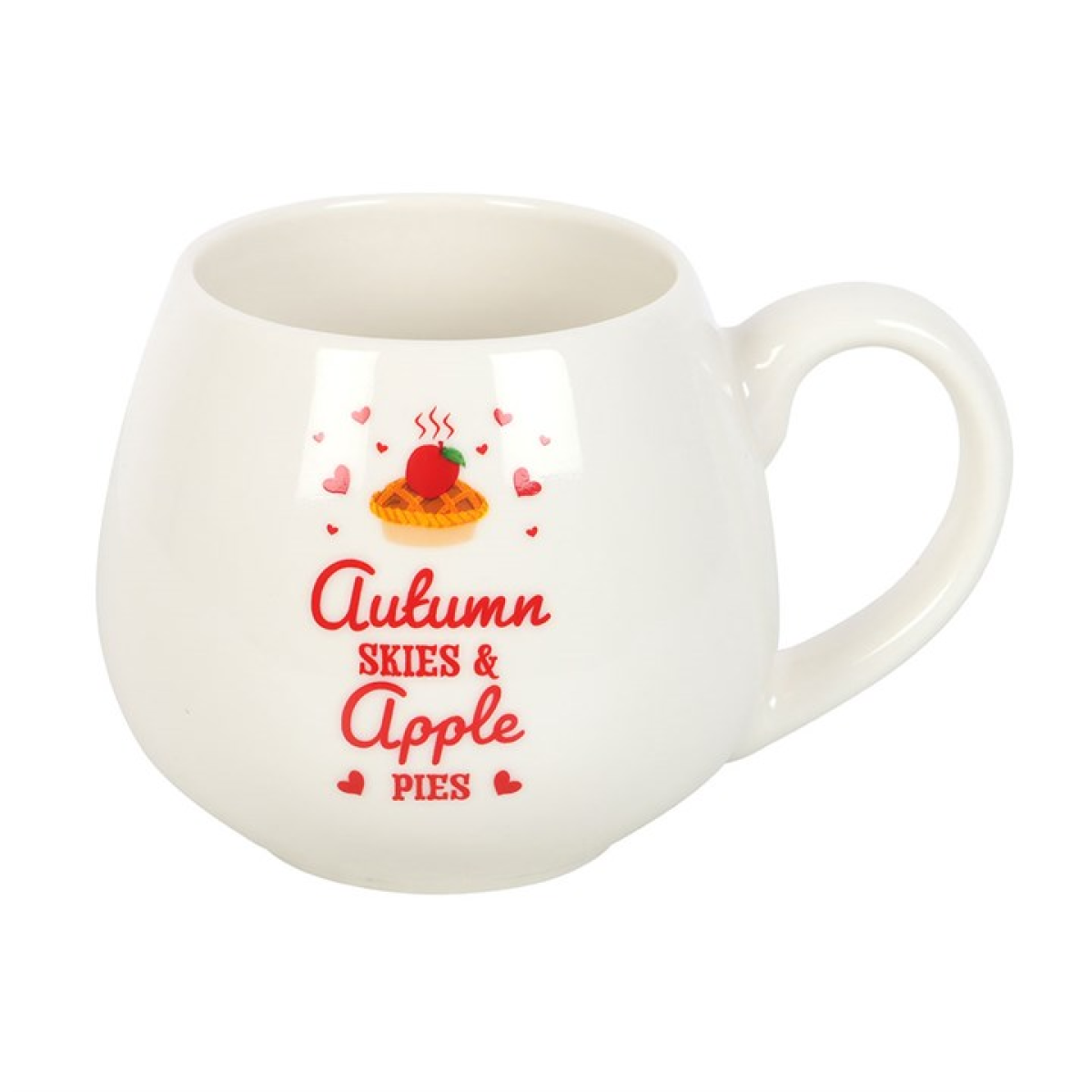 'Autumn Skies & Apple Pies' Rounded Mug